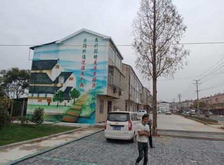 清镇墙绘的制作流程