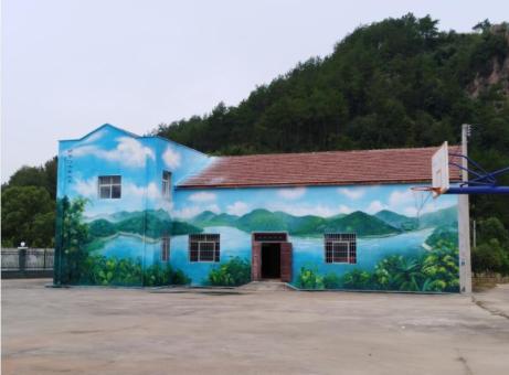 清镇彩绘墙绘一般制作的位置