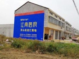 清镇农村墙体广告在不同形式上面展现的不同特色