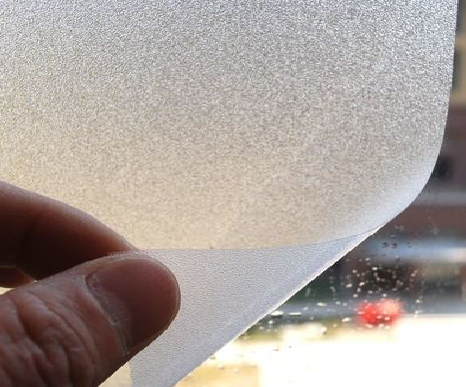 清镇玻璃门外面粘广告用什么材料好？